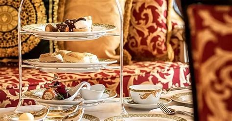 versace palazzo high tea|high tea mount tamborine.